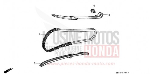 CHAINE A CAMES/TENDEUR FES250X de 1999